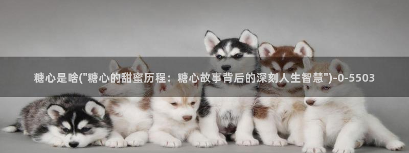 除了糖心vlog还有什么：糖心是啥(\
